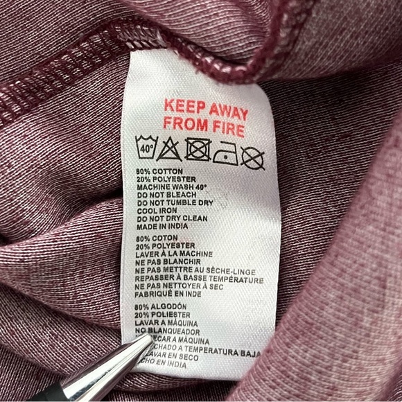 Urban Outfitters-ietsfrans/ Sweatshirt mini dress/ Quarter zip/ Size US M - Picture 8 of 12